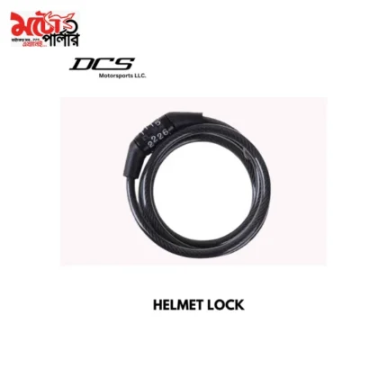 4-digit motorcycle helmet lock