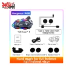 Y20 Helmet Bluetooth Headset - 5