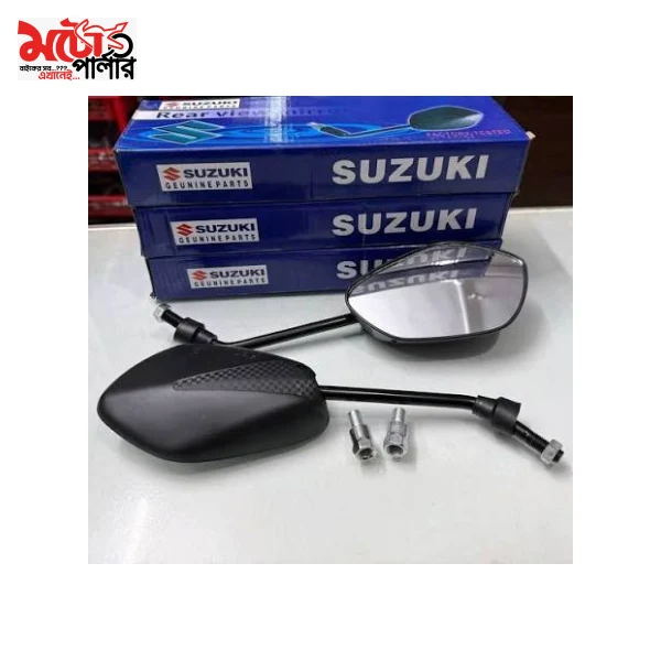 Original Suzuki Looking Glass Source Processed Suzuki motorcycle rear view mirror