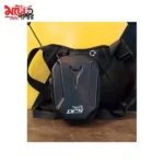 DCS Carbon Fiber Thigh Bag on motorcycle - 3