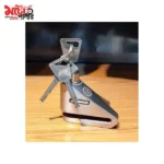 DCS 777 Stainless Steel Disc Lock on motorcycle