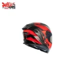 TORQ EVO Froster Full Face Helmet Gloss Red Black - 3