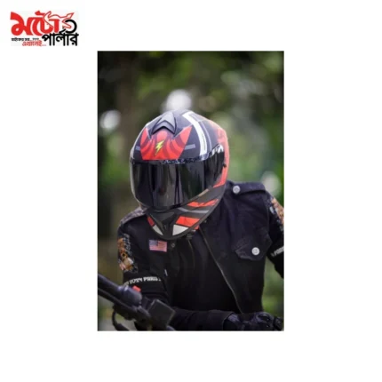 SPARK Challenger Helmet Glossy Red/Black - 2
