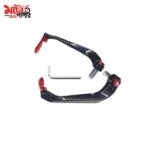carbon style motorcycle lever guard - 3