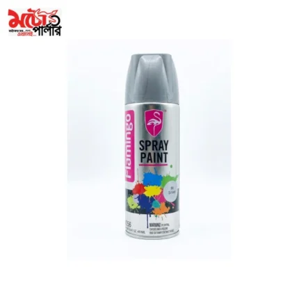 Flamingo silver spray paint 450ml