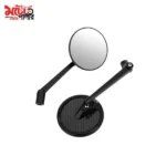 MAGAZI carbon round motorcycle mirror - 2