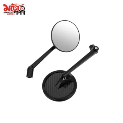 MAGAZI carbon round motorcycle mirror - 2