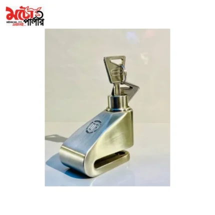 DCS999 Stainless Steel Disc Lock on motorcycle brake disc - 2
