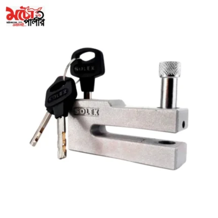 Solex 9030 disc lock on motorcycle brake disc - 2