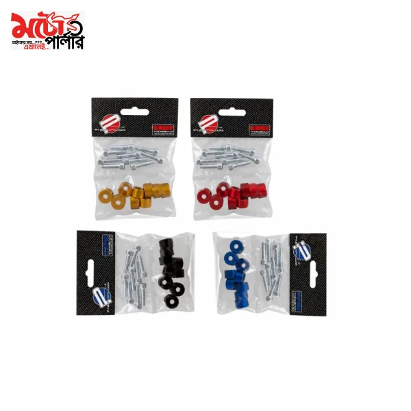 Big Washer Nut Set for Motorcycle Bike Hardware big washer nut set for motorcycle