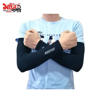 black ice silk hand sleeves