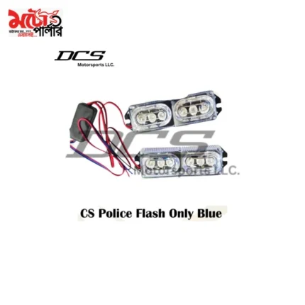 CS Police Flash Light Blue motorcycle warning light