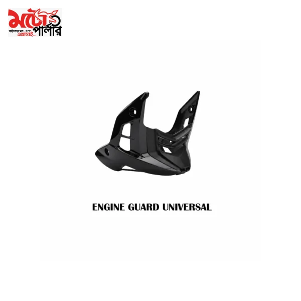 Glossy Black Motorcycle Engine Guard Cover glossy black motorcycle engine guard cover