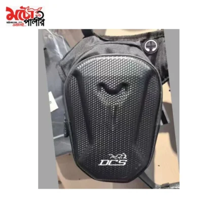 DCS Carbon Fiber Thigh Bag on motorcycle - 2