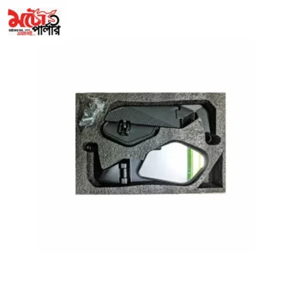folding motorcycle rearview mirror