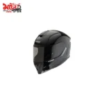 TORQ EVO Solid Gloss Black full face helmet - 4