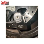 DCS999 Stainless Steel Disc Lock on motorcycle brake disc - 6