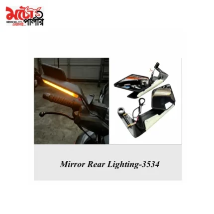 LED Motorcycle Rear View Mirror 3534
