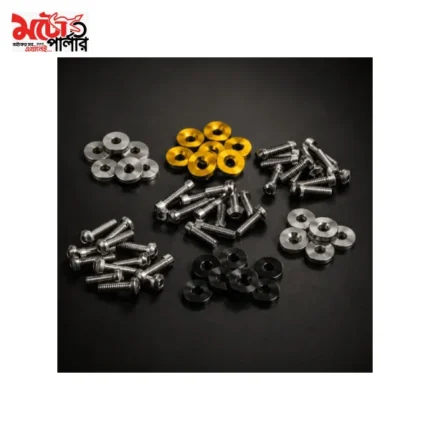 motorcycle windshield washer nut kit