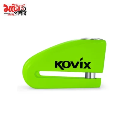 Kovix KVZ1 6mm disc lock on motorcycle brake disc