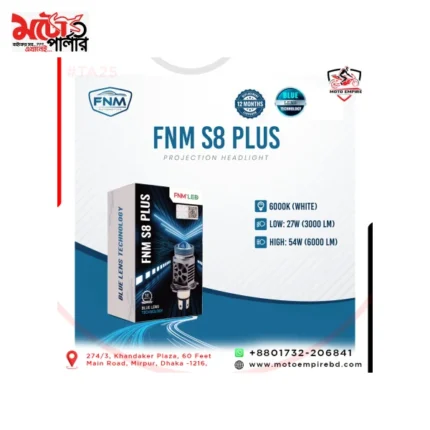 FNM S8 Plus H4 Projection LED Headlight