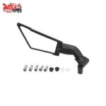 CNC stealth motorcycle rear view mirror - 3