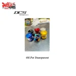 transparent motorcycle AEM oil pot