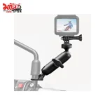 Motowolf Camera Holder mounted on motorcycle handlebar - 5