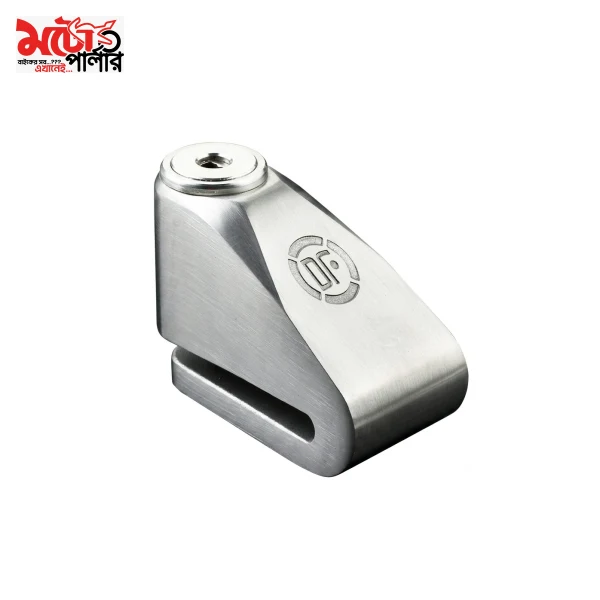 DCS999 Stainless Steel Disc Lock – 10mm Source Processed DCS999 Stainless Steel Disc Lock on motorcycle brake disc