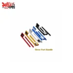 three part motorcycle handlebar