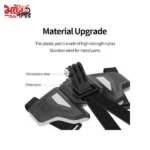 2nd generation helmet mount for action camera - 4